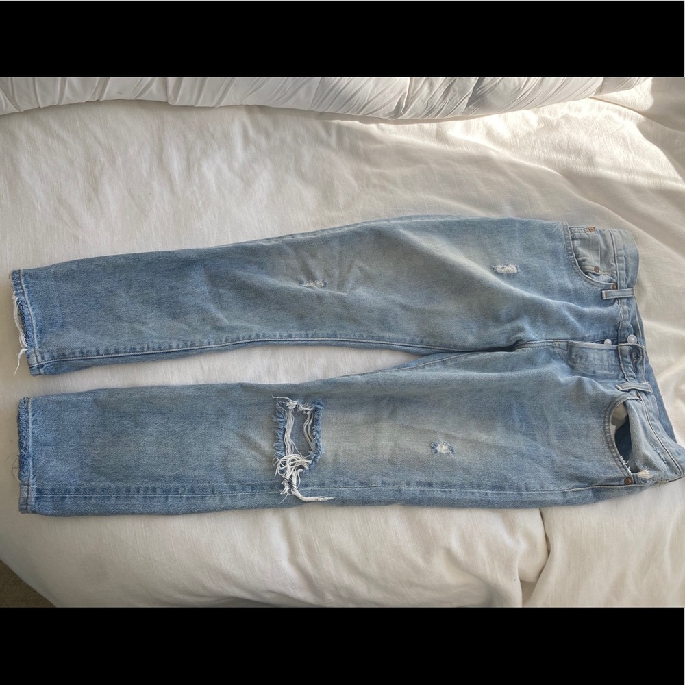Levi straight leg mid waist